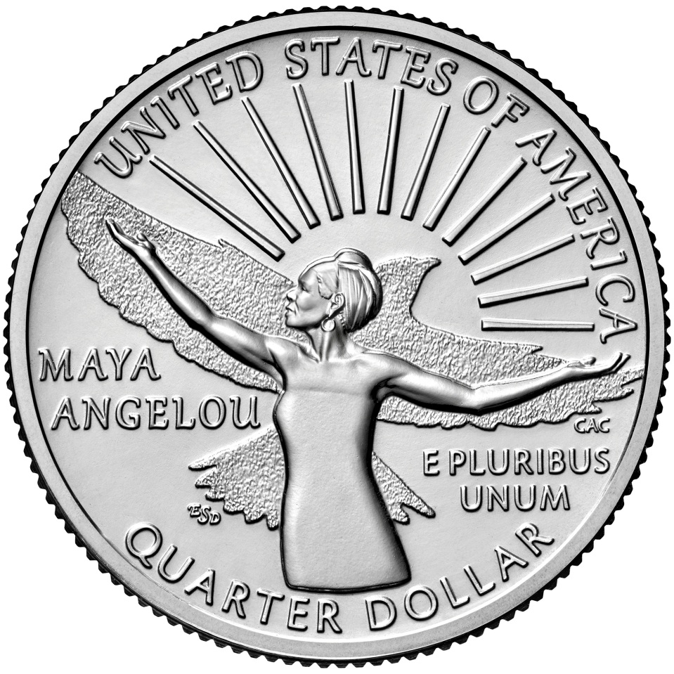 Maya Angelou Quarter Dollar