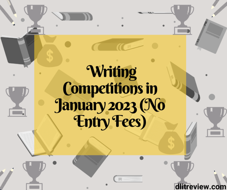 Writing Competitions in January 2023 D'LitReview