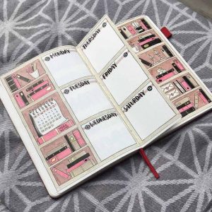 Book Bullet Journal | Source: Masha Plans